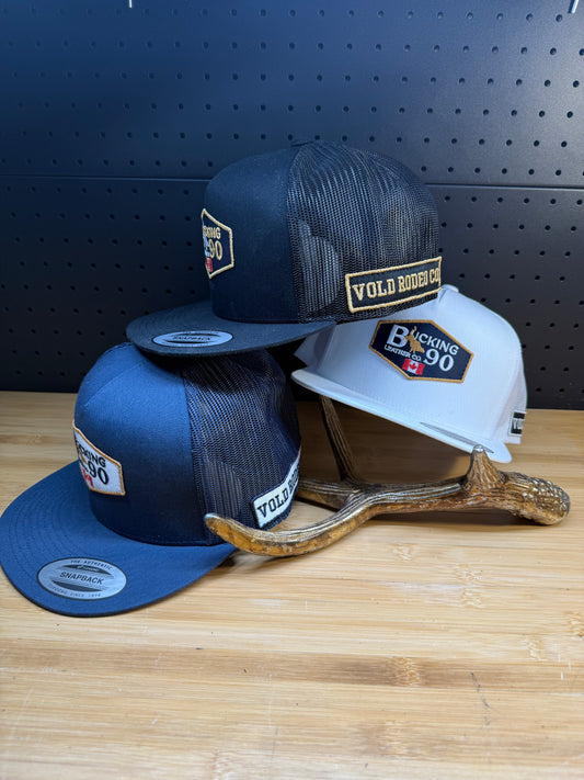 Bucking 90 Leather Co. Trucker Hat