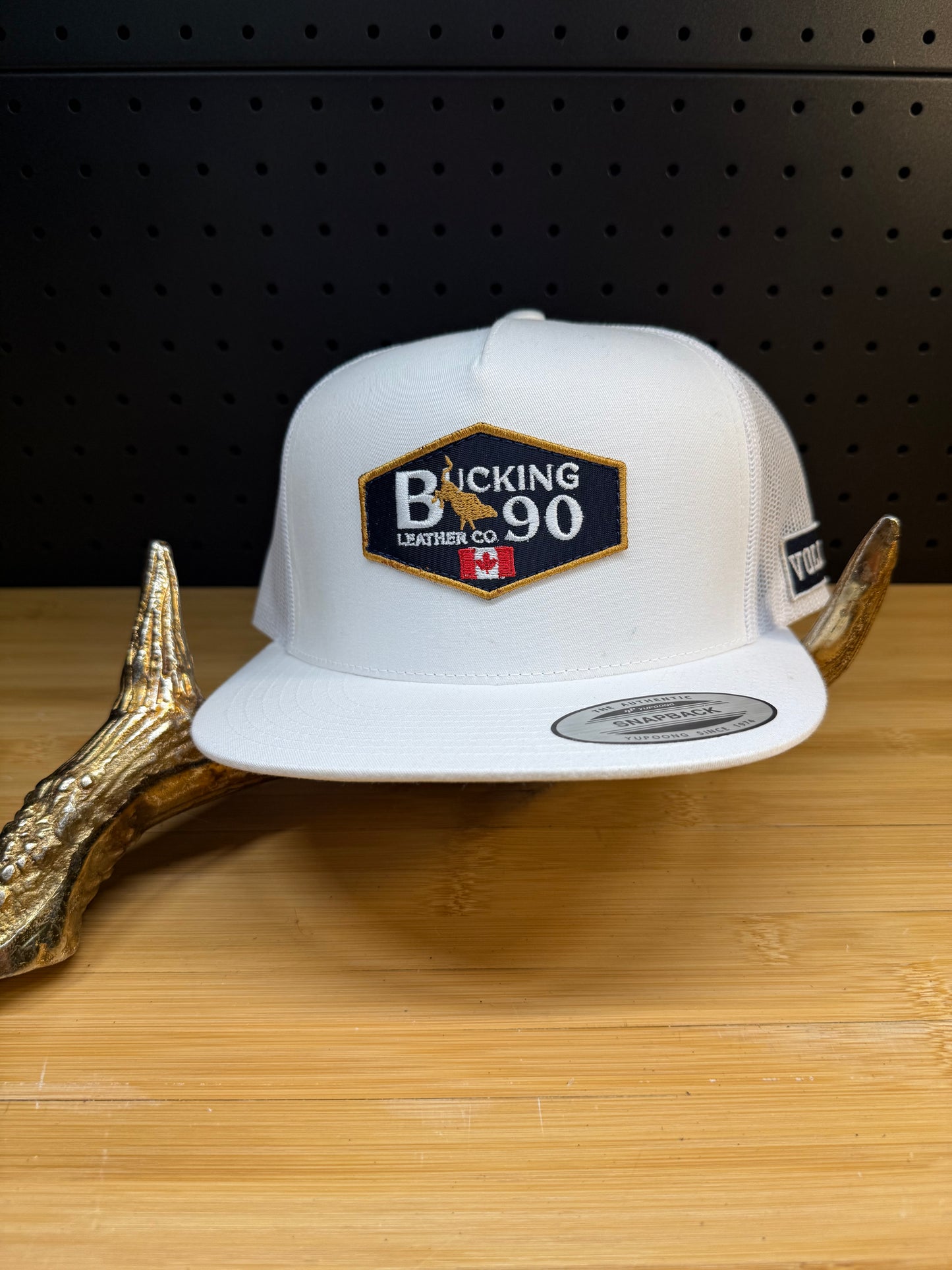 Bucking 90 Leather Co. Trucker Hat
