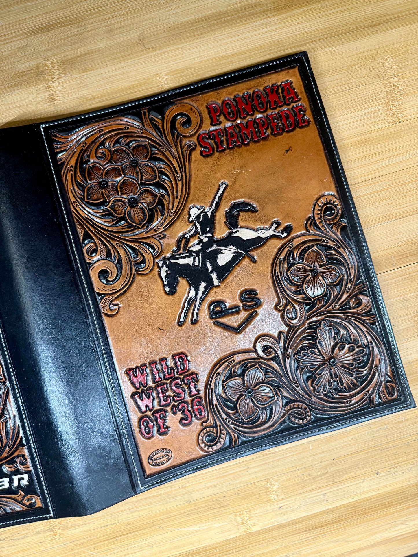 Custom Leather Binder Cover