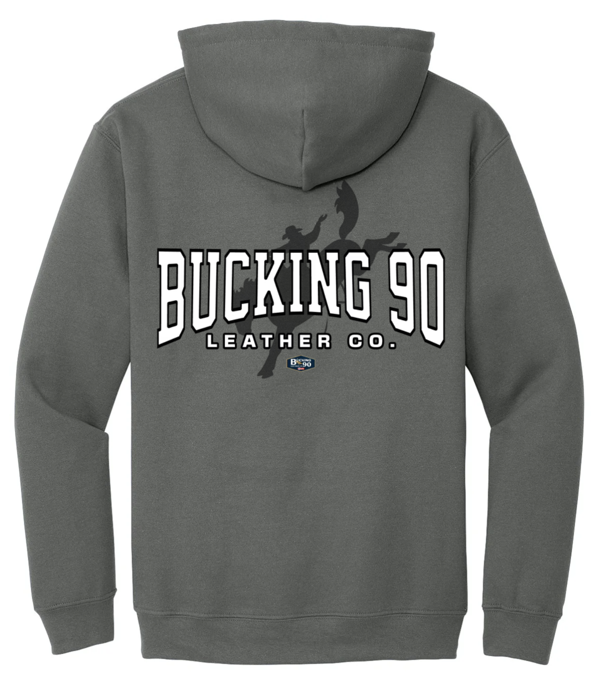 Saddle Bronc Silhouette Hoodie