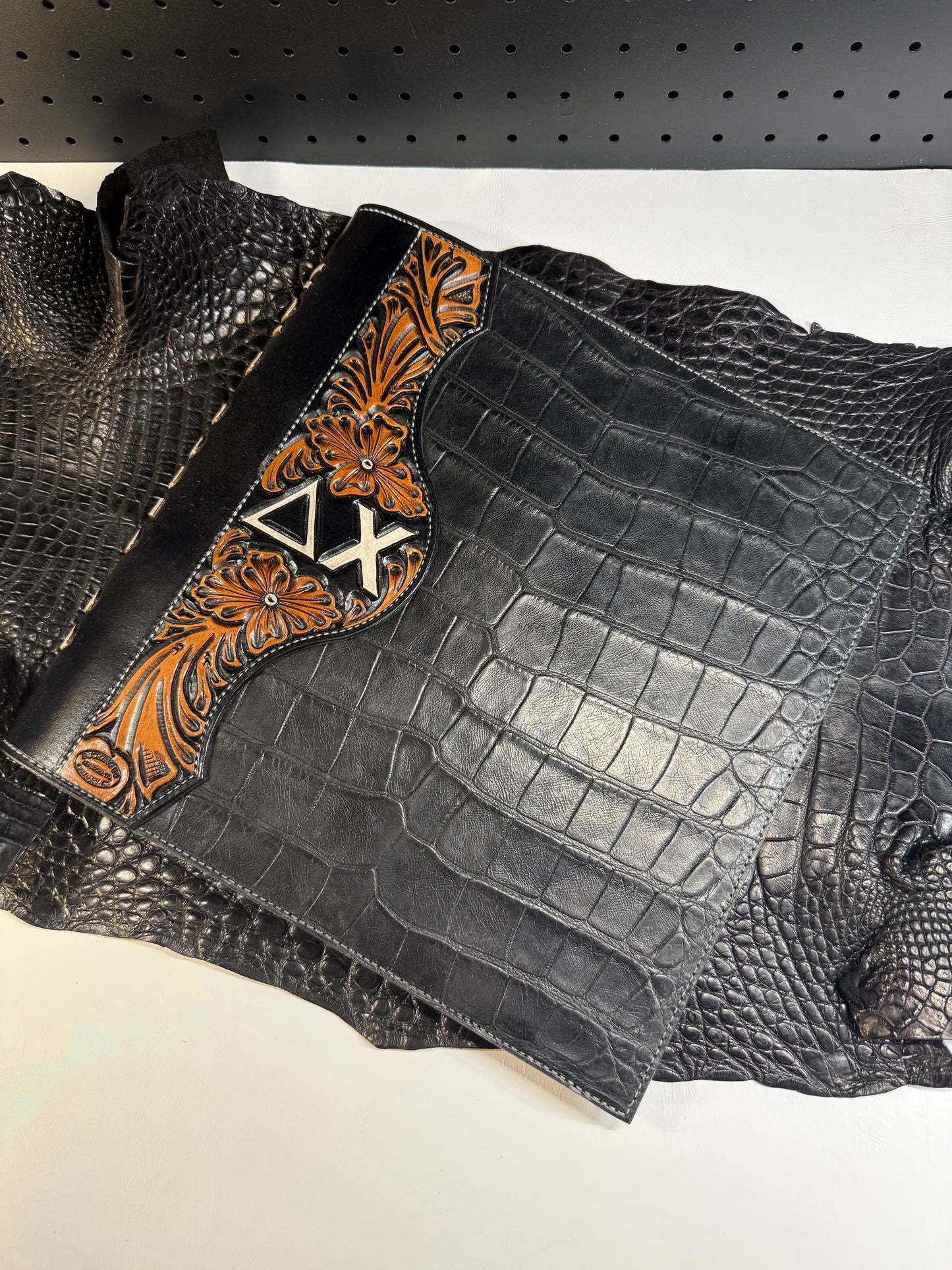 Custom Exotic Leather Binder Cover