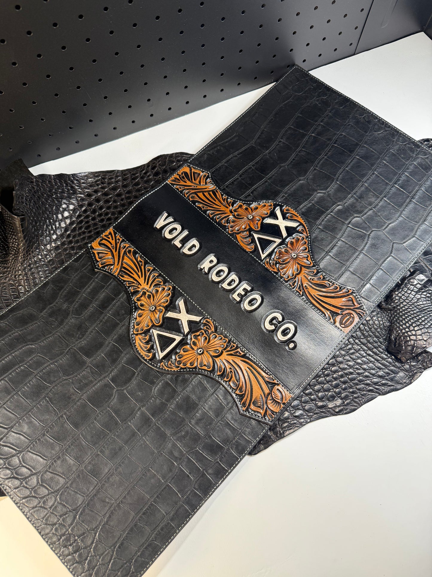 Custom Exotic Leather Binder Cover