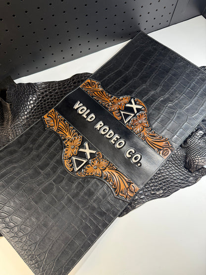Custom Exotic Leather Binder Cover