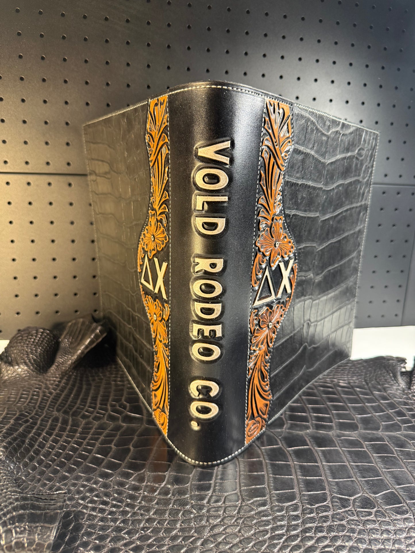 Custom Exotic Leather Binder Cover