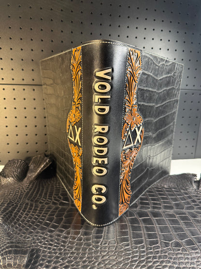 Custom Exotic Leather Binder Cover