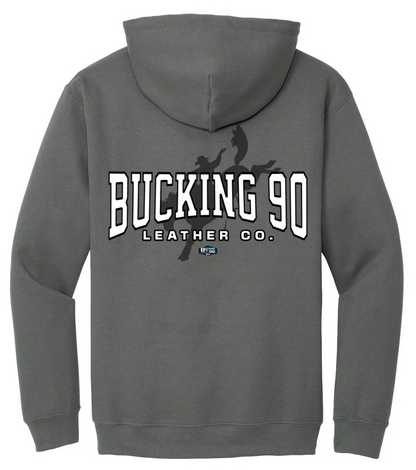 Saddle Bronc Silhouette Hoodie